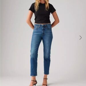 Levi's Wedgie Straight Leg Jeans in Unstoppable Wear